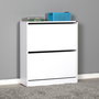 Hanah Home Zapatero SHC-520-BB-1 Blanco 73x84x26 cm
